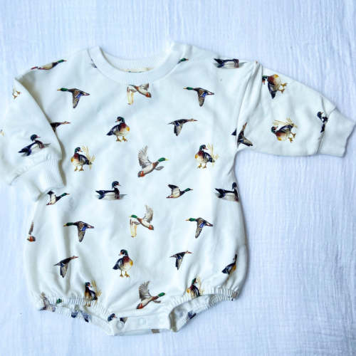 Diving Ducks - Sweatshirt Romper