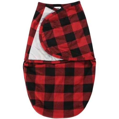 Hudson Baby Unisex Baby Plush Faux Fur Swaddle Wrap