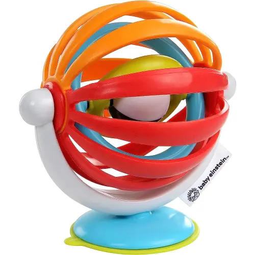 Baby Einstein Sticky Spinner BPA-free High Chair Activity Toy, Ages 3 Months+