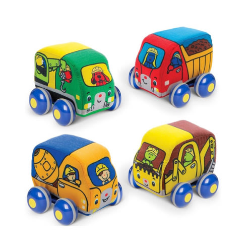Melissa & Doug Pull-Back Construction Vehicles