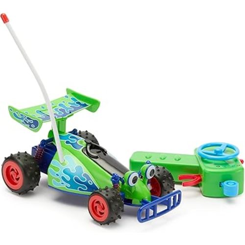 Disney Store Official RC Car – Toy Story – Kids Remote Control Car with Steering Wheel Controller – Inspired by Andy's Toy Car – Perfect for Your Own Kids Toys Collection for High-Octane Fun