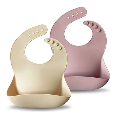 Silicone Baby Bib - 2 Pack