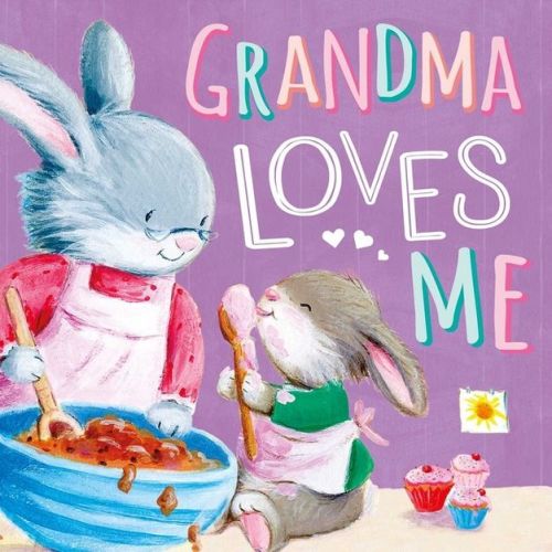 Grandma Loves Me - by Igloobooks (Board Book)