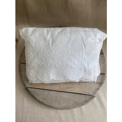 New ~ Baby Pillow/ Sham~ Hand Embroidered