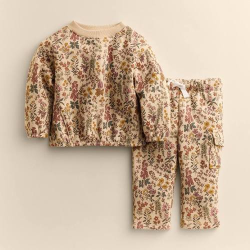 Baby Little Co. by Lauren Conrad 2-Piece Seamed Crew & Pants Set