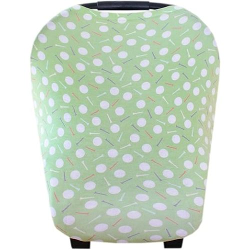 Copper Pearl Multi-Use Cover: Car Seat Covers, Nursing Cover, and Stroller Cover for Sun - Stretchy Fabric, All-Season Use, Stylish Designs, Easy Access for Moms - Bogey
