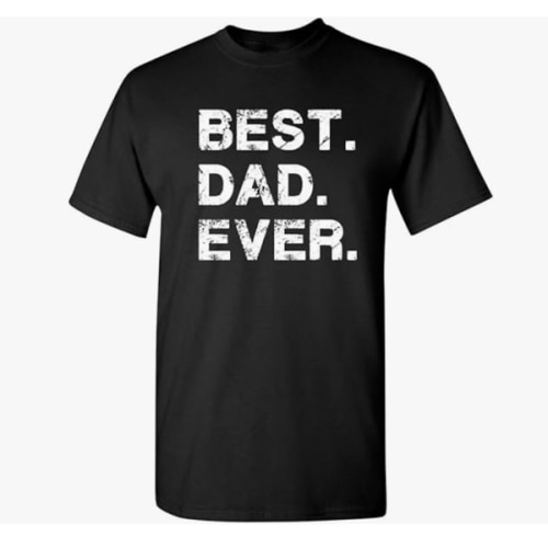 Feelin Good Tees Best Dad Ever Gift for Dad from Daughter Son Mens T Shirt
