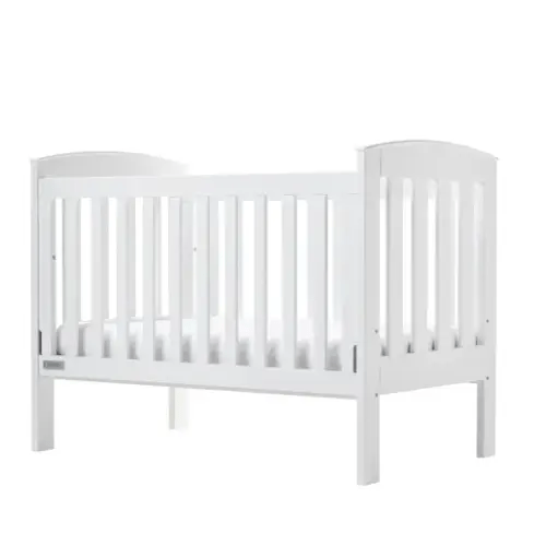 Tasman Eco Siena Cot White | Baby Bunting AU