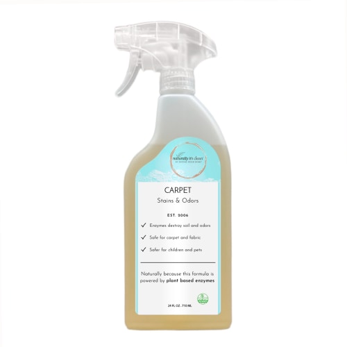 Enzyme-Based Carpet Stains & Odors - Ready-To-Use, 24 oz | Naturally It's Clean