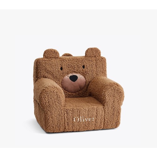 My First Anywhere Chair®, Caramel Sherpa Bear Slipcover Only