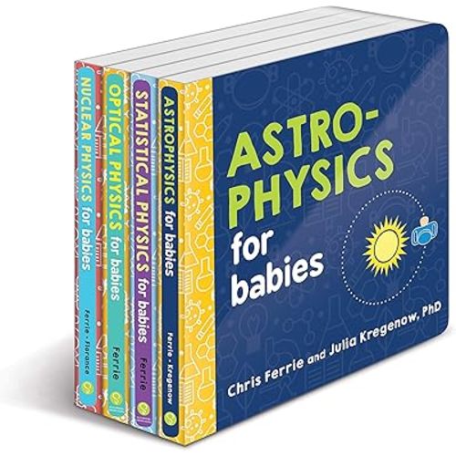Baby University 4-Book Physics Set: Explore Astrophysics, Nuclear Physics and More with this Ultimate STEM Gift for Kids Board book – August 27, 2019