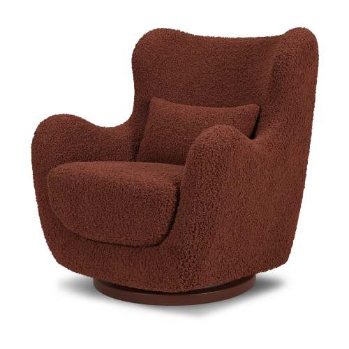 Solstice Swivel Glider in Teddy Loop