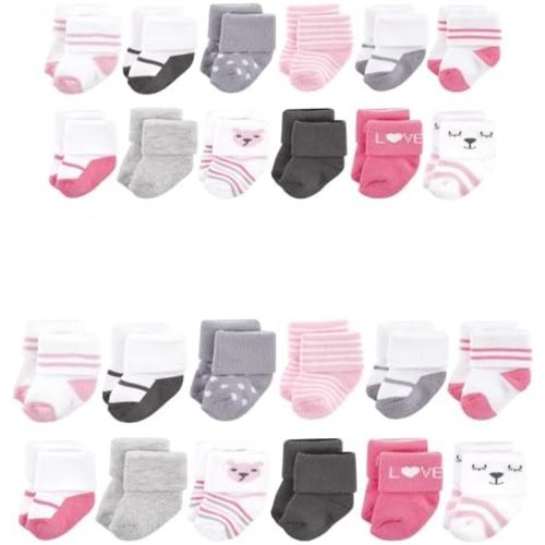 Hudson Baby Baby Grow with Me Cotton Terry Socks