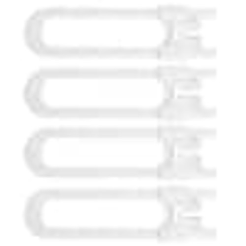 JOOL BABY PRODUCTS Child Safety Sliding Cabinet Locks - Baby Proof Knobs, Handles and Doors - U Shape - Jool Baby (4 -Pack) SCL-104