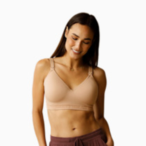 Kindred Bravely Signature Sublime Contour Maternity & Nursing Plunge Bra - Beige, Small