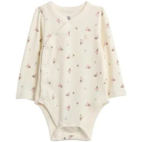 GAP Unisex Baby Long Sleeve Kimono Bodysuit