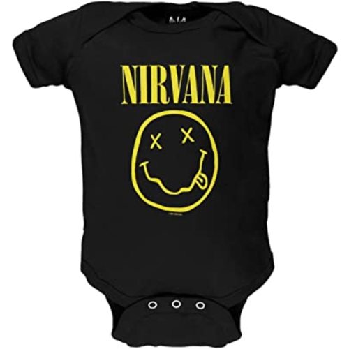 FEA Nirvana Boys' Smile Bodysuit Black