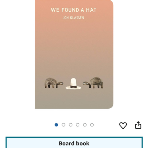 We Found a Hat : Klassen, Jon boardbook