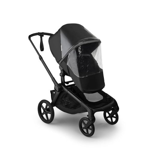 Bugaboo High Performance Rain Cover – 180° Zipper Access, Transparent Window, Reflective Strip, PVC-Free Weather Shield for Bassinet & Seat, Fits Cameleon 3, Fox, Lynx & Kangaroo