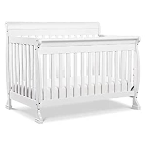 Amazon.com : DaVinci Kalani 4-in-1 Convertible Crib in White, Greenguard Gold Certified : Baby Crib : Baby