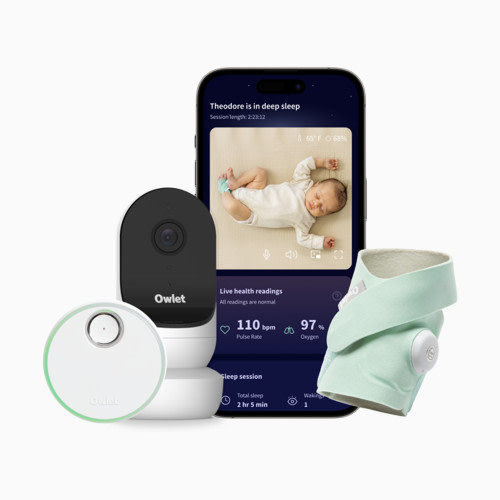 Owlet Dream Duo 2 Smart Baby Monitor - Mint