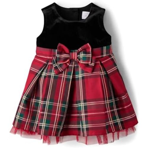 The Children's Place Baby Girls' and Newborn Sleeveless Dressy Dresses