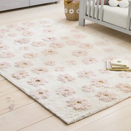 Kids Daisy Meadow Shag Rug