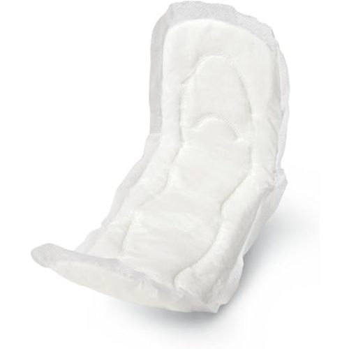 Medline Maxi Sanitary Pads with Adhesive Strip, 11", Individually Wrapped (Pack of 288)