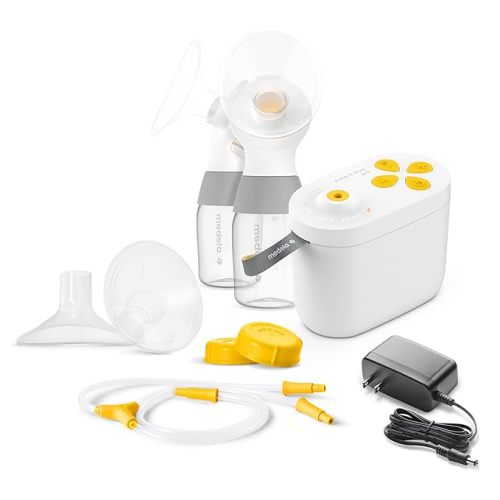 Medela New 2nd Gen Medela Pump in Style Pro Breast Pump, Clinically Proven Hospital-Efficiency, Compact Portable Double Electric Pump with Bottles and PersonalFit Plus Breast Shields