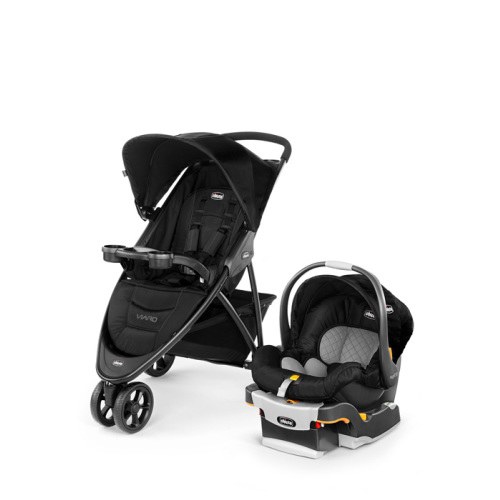 Chicco Modular Travel System - Corso LE Stroller, KeyFit 35 Infant Car Seat and Base - Stroller and Car Seat Combo in Veranda/Grey - Corso Modular Travel System LE