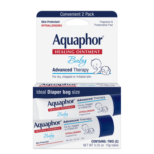 Aquaphor Baby Healing Ointment, Infant Travel Tube, Advanced Therapy for Baby Skin Care and Diaper Rash