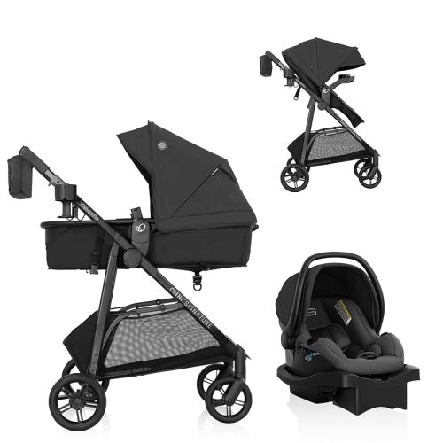 Evenflo Omni Signature Travel System with LiteMax Infant Car Seat - Porto Black