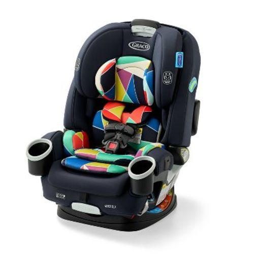 Graco 4Ever DLX 4-in-1 Convertible Car Seat - Geo Pop: Maximum Weight Rear Facing 40 lbs, Product Weight 23 lbs