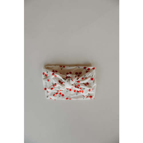 Bamboo Head Wrap | Sweetheart Cherries