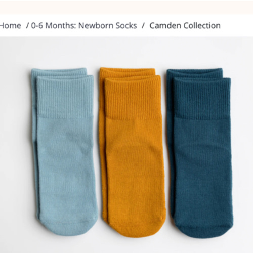 Camden Collection | Squid Socks® | Baby & Toddler Socks