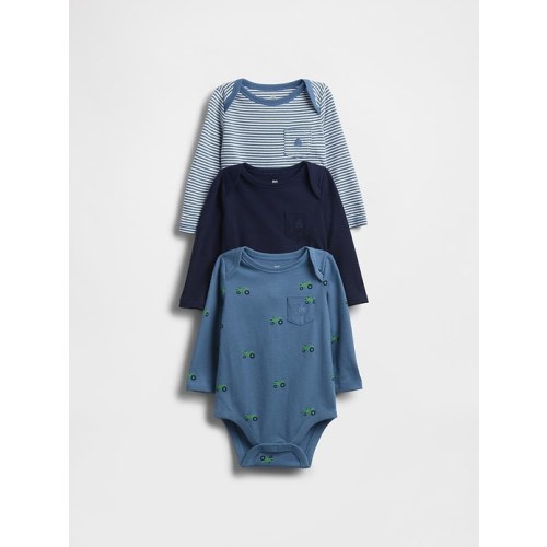 Baby First Favorites Organic Cotton Bodysuit (3-Pack) | Gap
