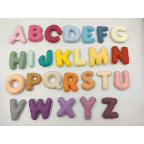 Felt Alphabet Letters, Felt Letters A-Z, Learning Letters, Learning Colours, Felt Educational Toy, Letters, Felt Letters, Kids Learning