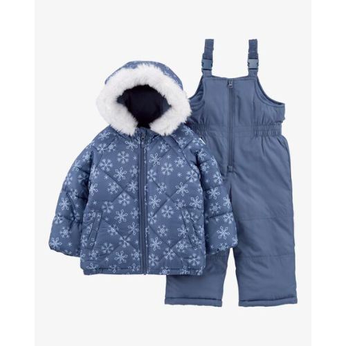 Baby 2-Piece Snowflake Print Snowsuit - OshKosh | Carter's