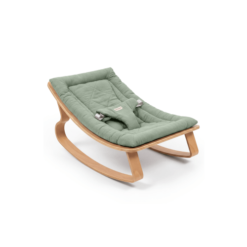 Wooden Baby Recliner for Ages 0-24 Months