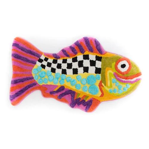 MacKenzie-Childs | Happy Fish Bath Rug