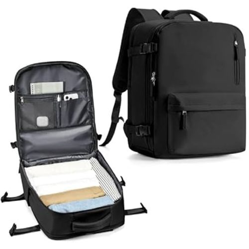 WONHOX Large Travel Backpack Carry on Flight Approved Laptop Work Business Backpack for Women Men Mochila de Viaje