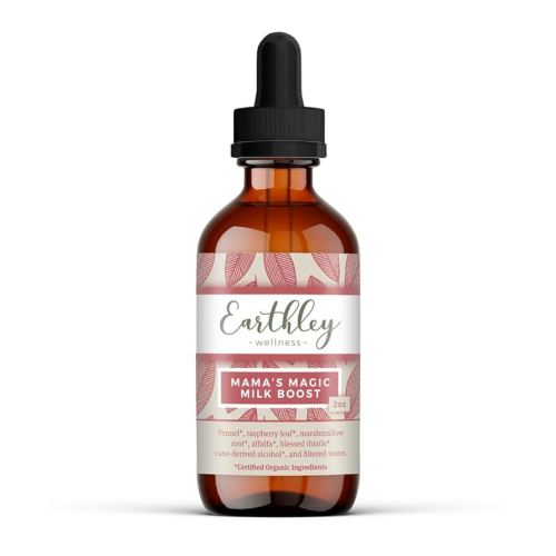 Earthley Wellness Mama’s Magic Milk Boost, Promotes Milk Supply, Nourishes The Body (2 Oz)
