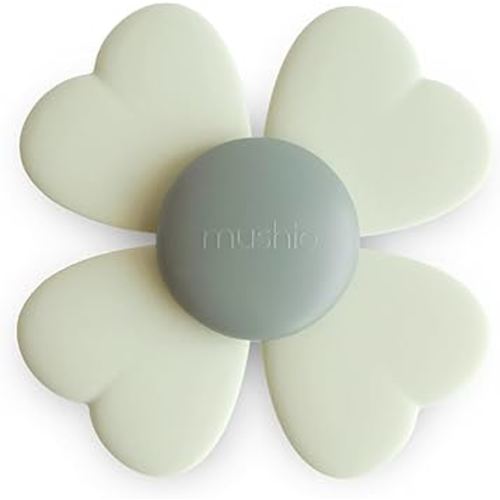 mushie Lucky Suction Spinner Toy | Toddler Sensory Toys for Bath & Play