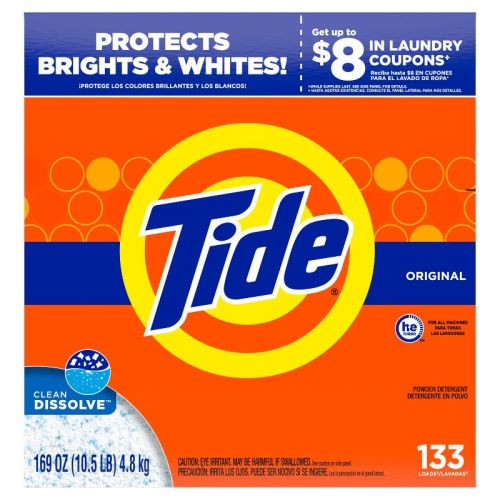 Tide Turbo High Efficiency Powder Laundry Detergent - Original - 169oz
