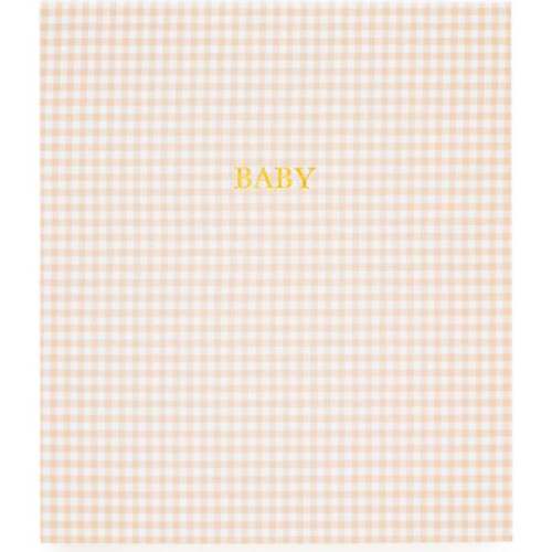 Sugar Paper x Maisonette Baby Book, Pink Gingham