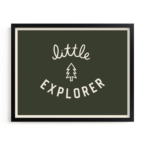 Minted® Little Explorer Flag Wall Art by Little Merry Market