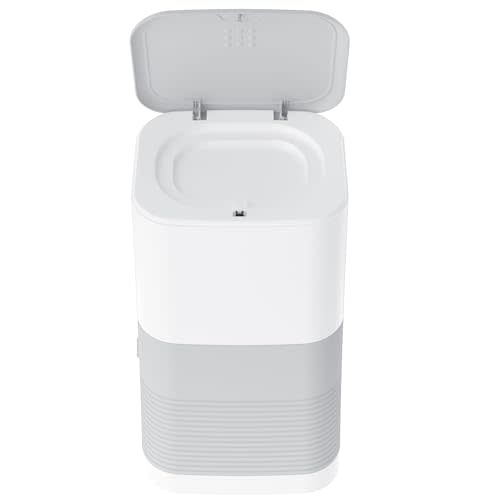 FEAR NEAT Silent Diaper Bucket with Deodorizer, HDPE Structure, Locking lid