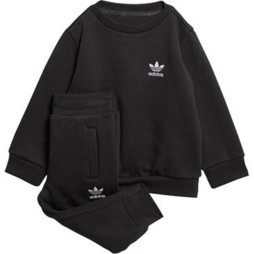 Trefoil Essentials Crewneck Sweatshirt & Joggers Set, 3M