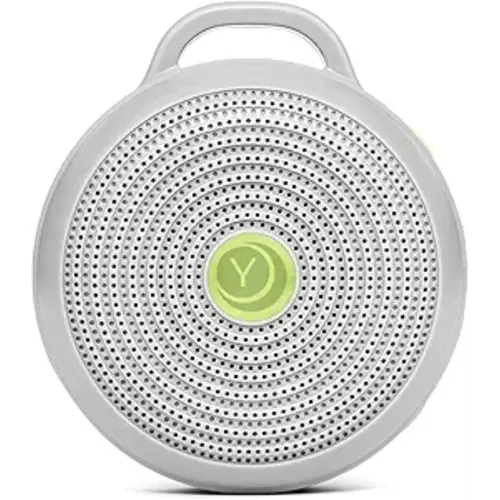 Yogasleep Hushh Portable White Noise Sound Machine for Baby, 3 Soothing Natural Sounds with Volume Control, Compact Size, Noise Canceling for Sleep Aid, Office Privacy, & Meditation, Registry Gift