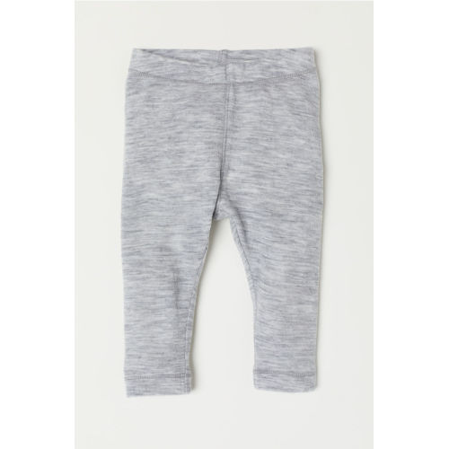 Wool Leggings - Light gray melange - Kids | H&M US